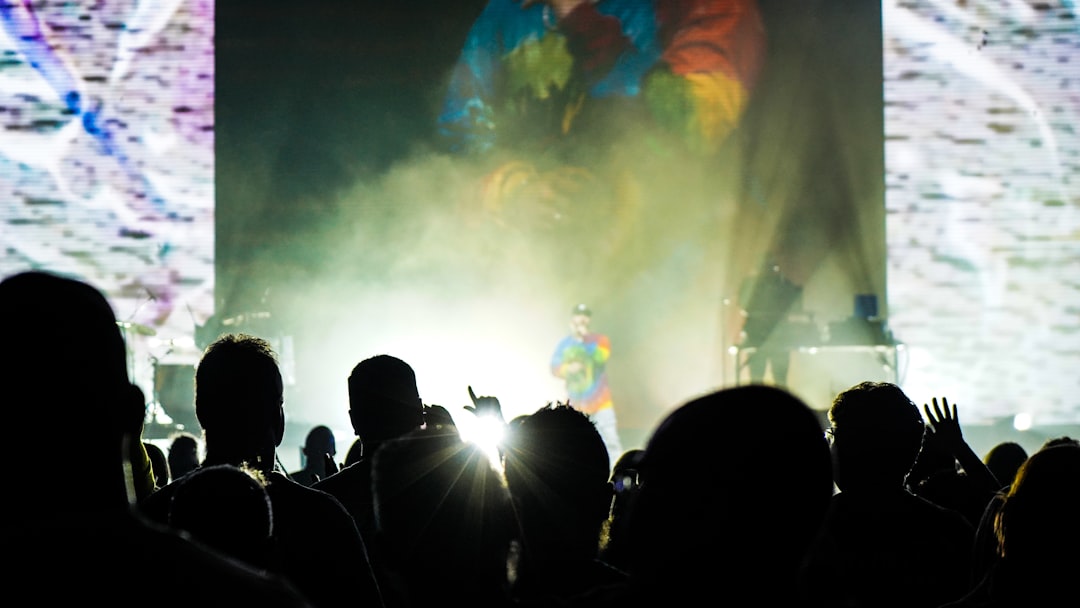 European festival stage