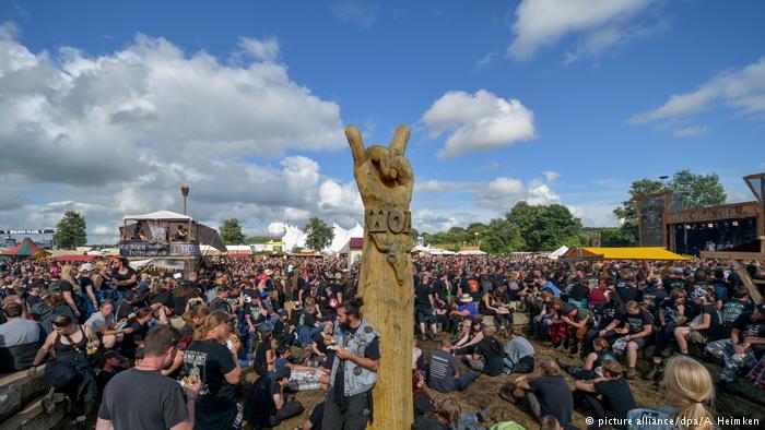 Wacken heavy metal open air festival takes off