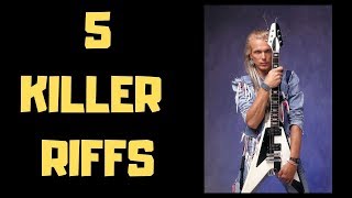 Michael Schenker – 5 Killer Riffs