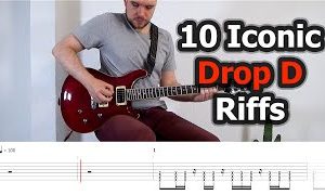 10 Iconic Drop D Guitar Riffs (with Tabs)