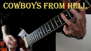 PANTERA - COWBOYS FROM HELL | GUITAR COVER