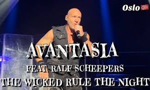 Avantasia feat. Ralf Scheepers - The Wicked Rule The Night @Oslo🇳🇴 July 11, 2022 LIVE HDR 4K