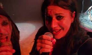 Lacuna Coil taking my phone in concert! (9/16/2022) Poughkeepsie, NY