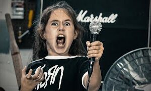 10 yr old Zoë SLAYS "The Heretic Anthem" by Slipknot / O'Keefe Music Foundation