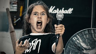 10 yr old Zoë SLAYS "The Heretic Anthem" by Slipknot / O'Keefe Music Foundation