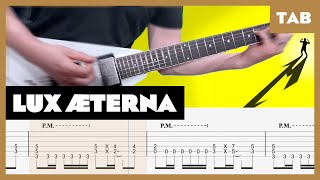 Lux Æterna Metallica Cover | Guitar Tab | Lesson | Tutorial