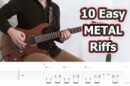 10 Easy Metal Riffs (with Tabs)
