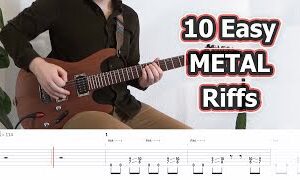 10 Easy Metal Riffs (with Tabs)