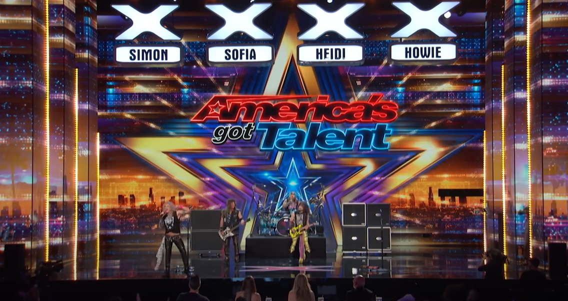 steel panther America’s got talent