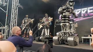 Compressorhead, live at Gogbot 2018 – song: Compressorhead