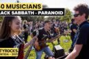 Paranoid (BLACK SABBATH) - 150 musicians @CITYROCKS (The biggest rock flashmob in Romania)