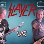 Hanneman VS King (Slayer Guitar Riffs Battle)