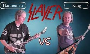 Hanneman VS King (Slayer Guitar Riffs Battle)