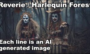 Opeth - Reverie / Harlequin Forest - But every line is an AI generated image